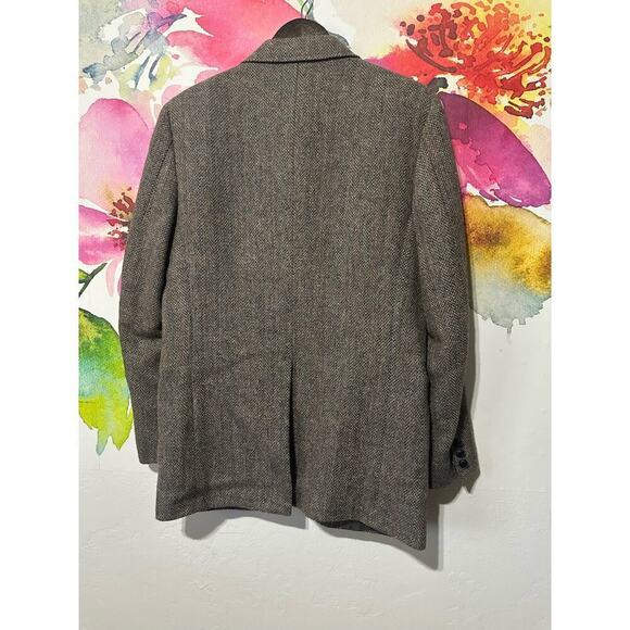 Harris Tweed Wool Sport Coat Men’s 40R muli Herringbone Blazer Anderson Little - Picture 2 of 7